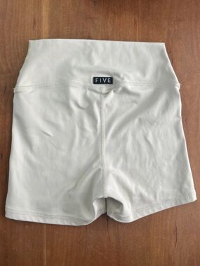 FIVE Dancewear Booty Short in  Cream sz S